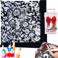 DIY Coloring Blanket with Markers