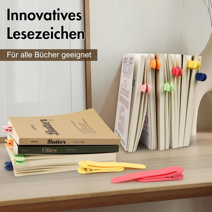 Automatic Page-Following Silicone Bookmarks