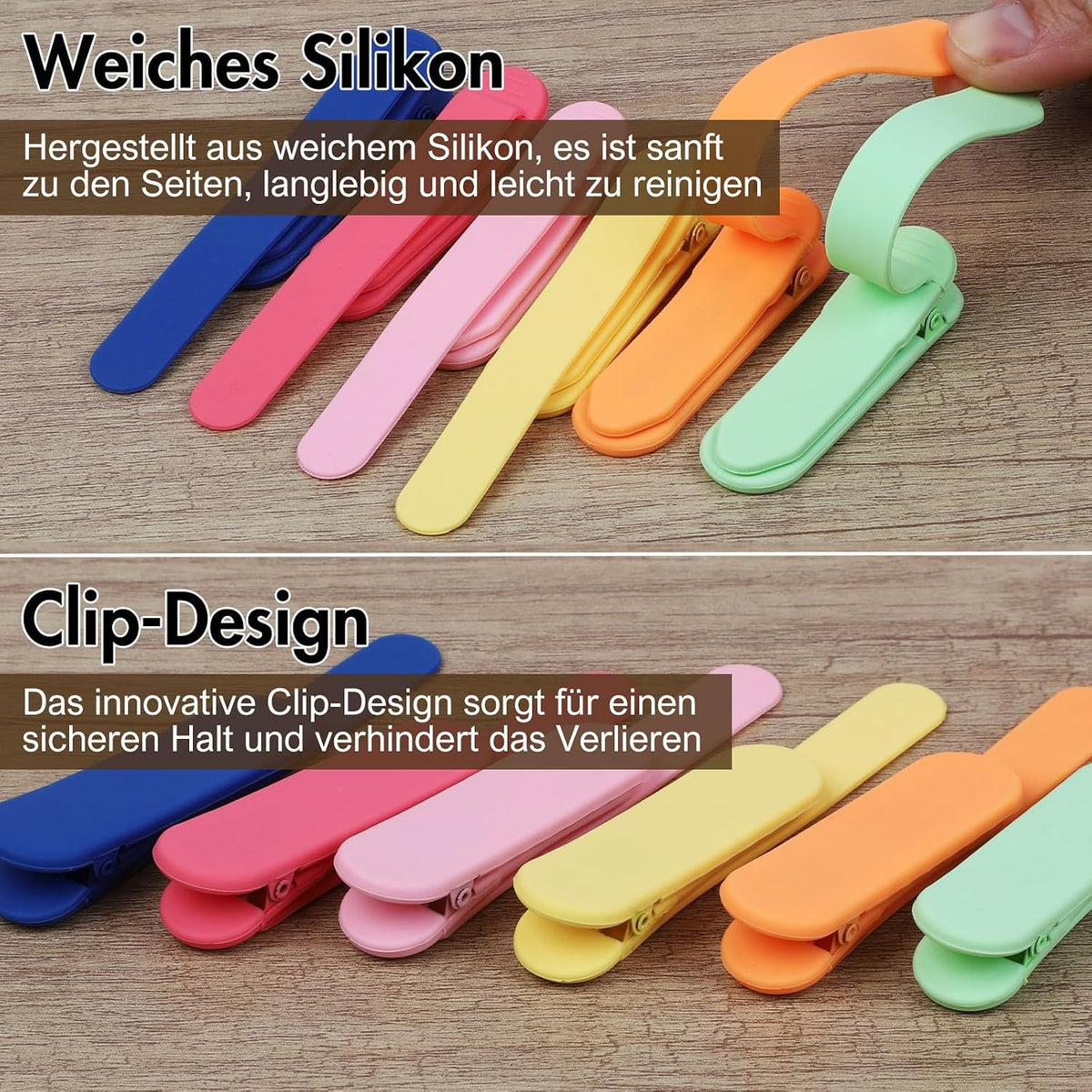 Automatic Page-Following Silicone Bookmarks