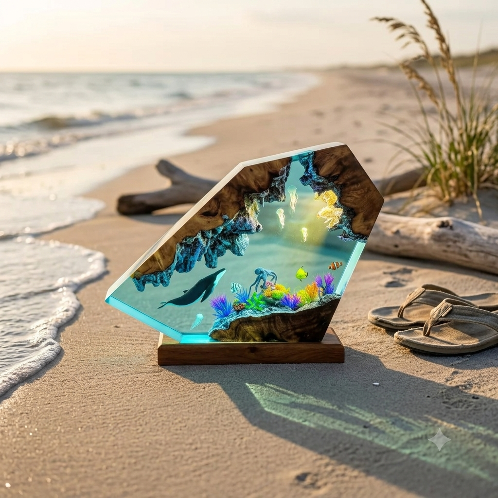 Ophelia's Whale Cove Lamp