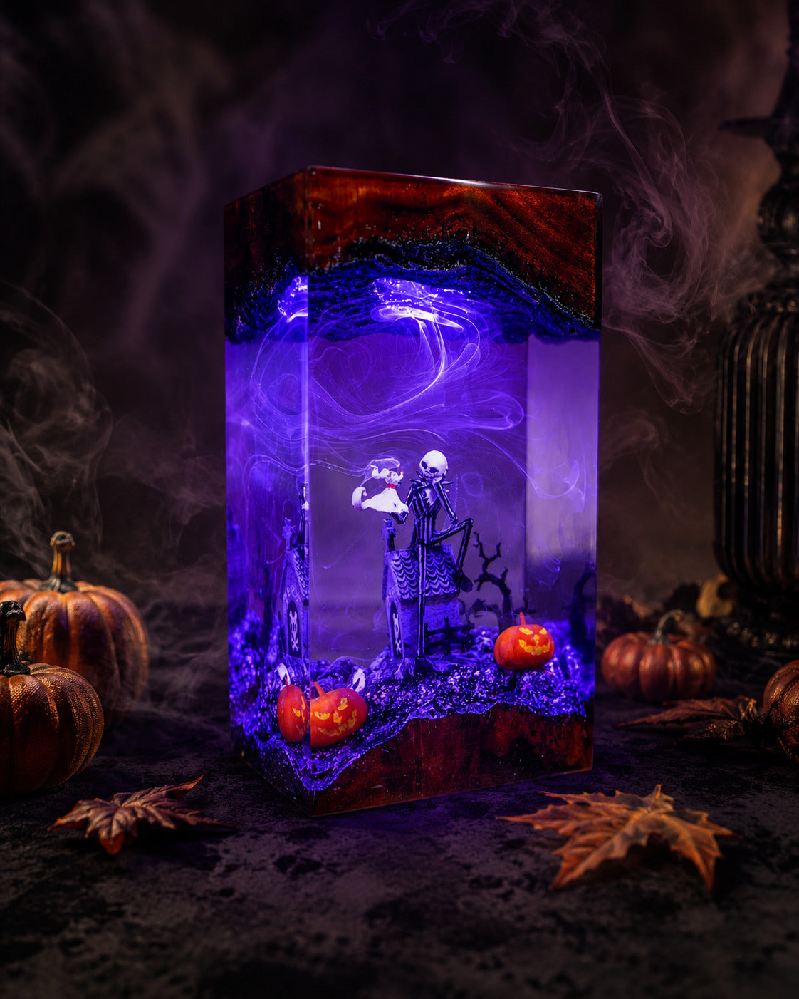 Ophelia's Skeleton Lamp