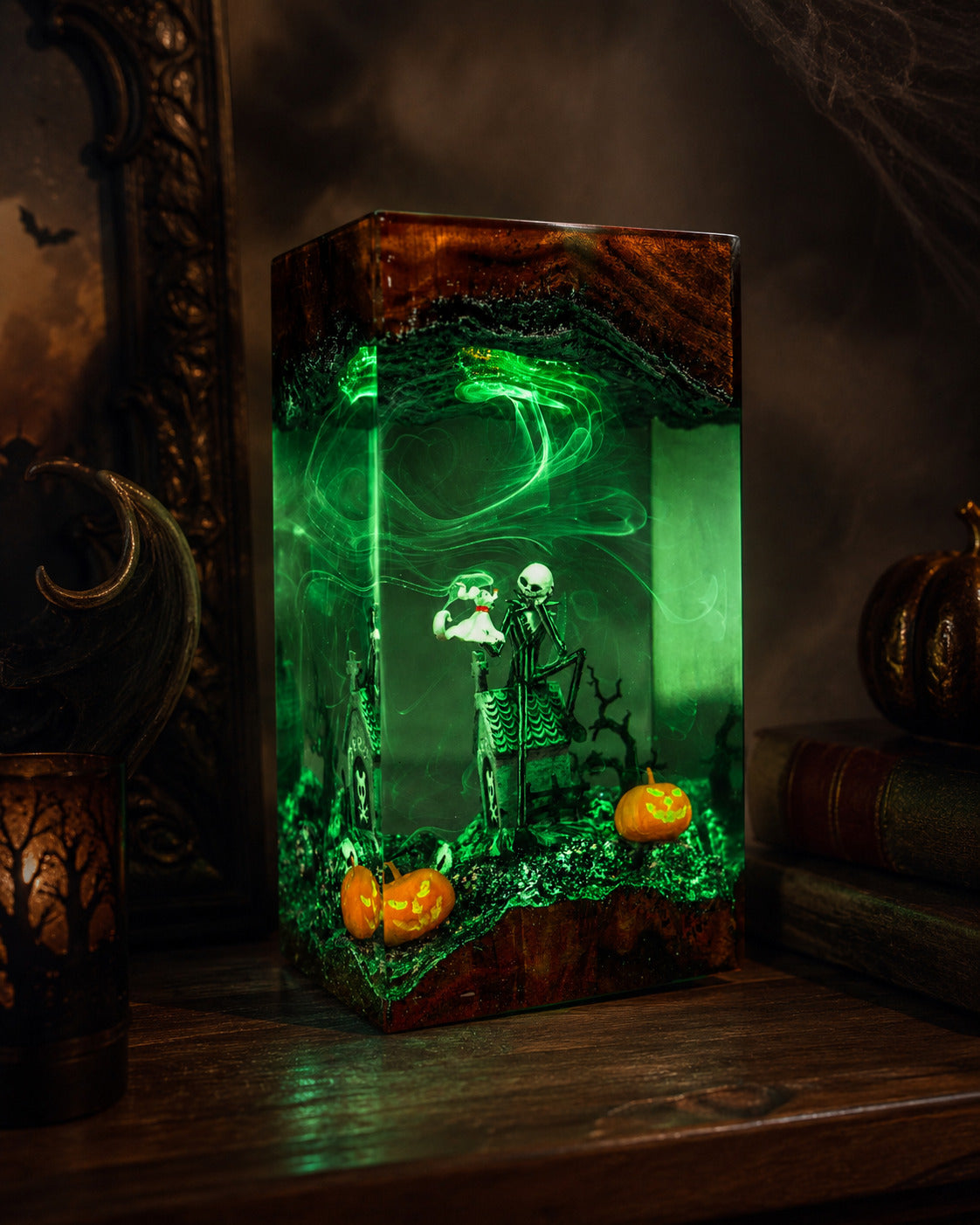 Ophelia's Skeleton Lamp
